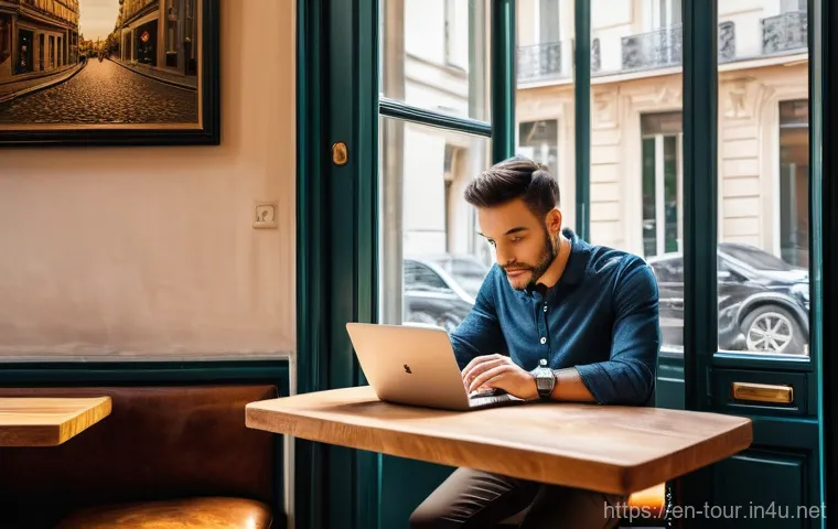 글로벌 관광 시장 - **Prompt: Mindful Explorer on a Sustainable Mountain Trail**
    Create an image of a serene and bre...