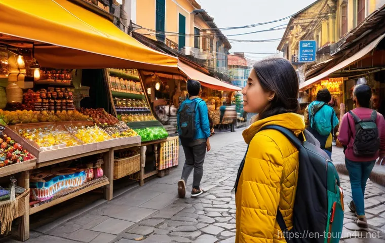 관광객 안전 관리 - **Prompt 1: Digital Guardian - Secure and Connected Traveler**
    A wide shot of a diverse, modern ...
